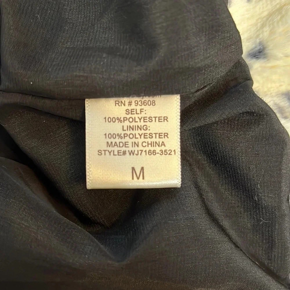 WILLOW & CLAY NWOT Crop Faux Fur Lined Pockets Open Front Cardigan, Size M - Picture 9 of 10